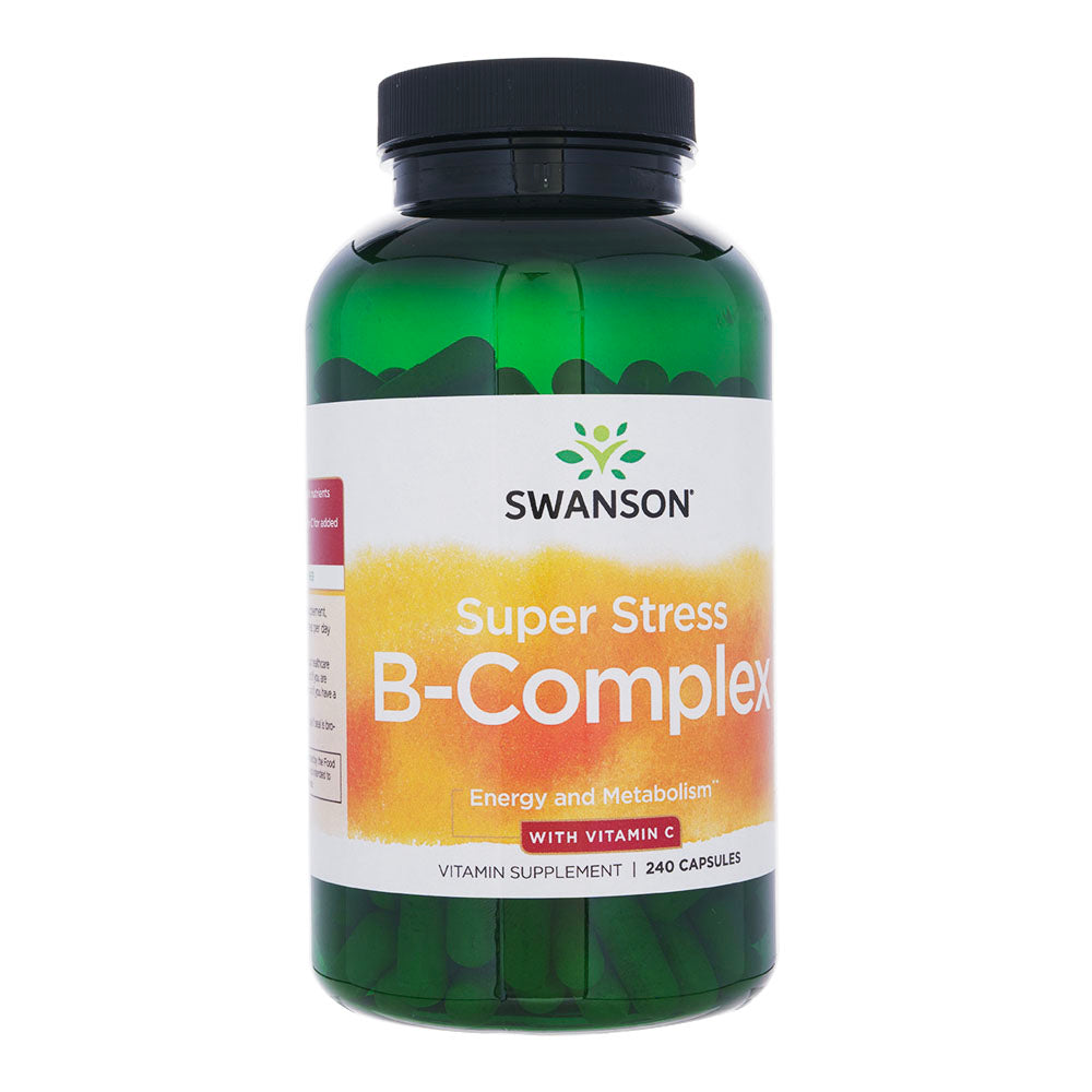 (Swanson)スーパーストレス・B-コンプレックス＋ビタミンＣ240錠
