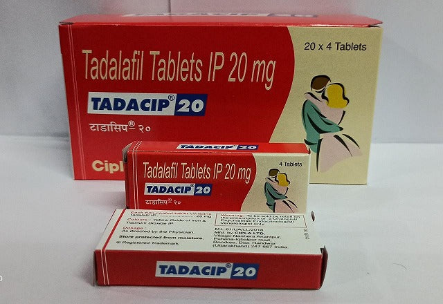 シアリスジェネリック•タダシップ20mg(Tadacip20mg)[1箱4錠]