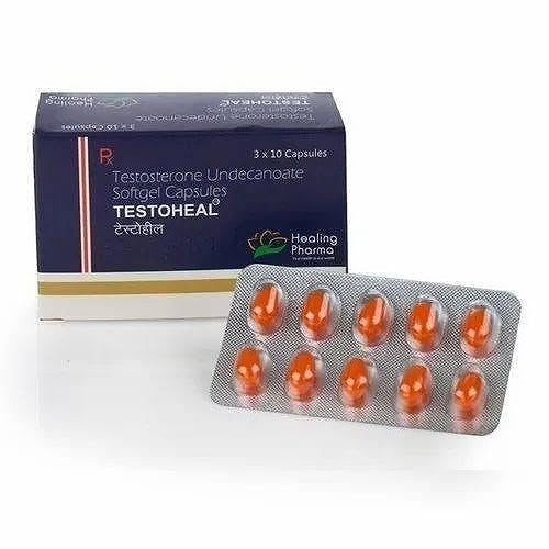 【送料無料】テストヒール（ジェネリック・アンドリオール）40mg 【1箱30カプセル】テストステロン補充