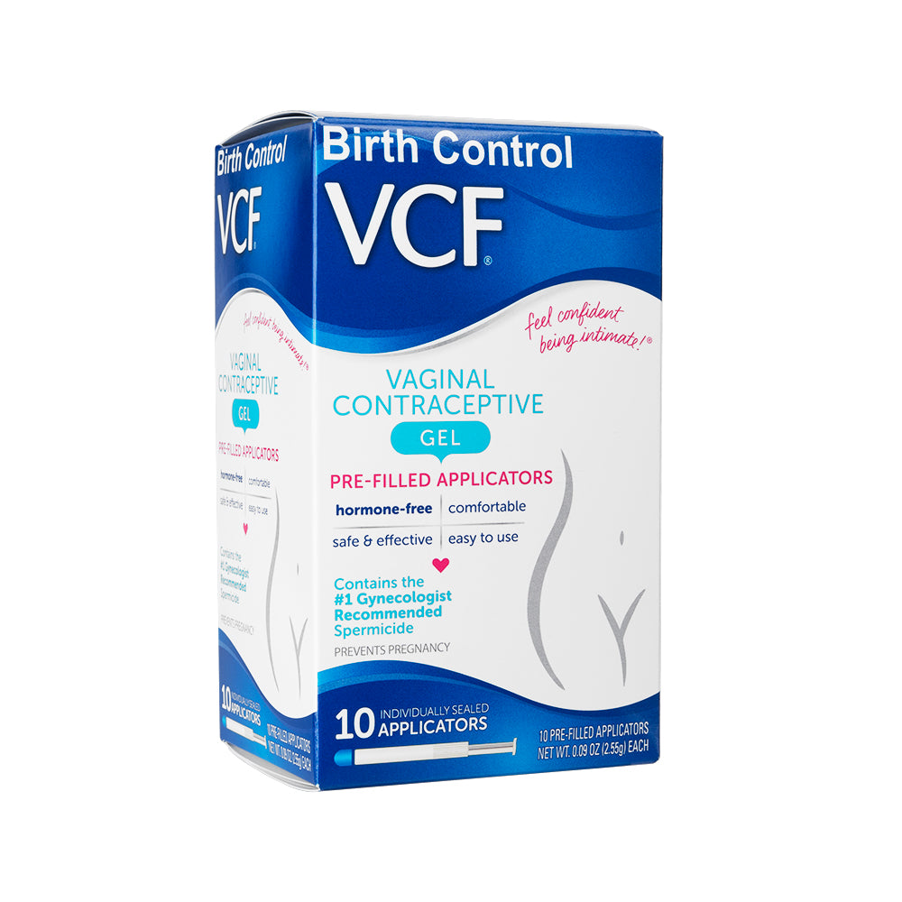 VCF膣用避妊ジェルプレフィルドアプリケーター10本