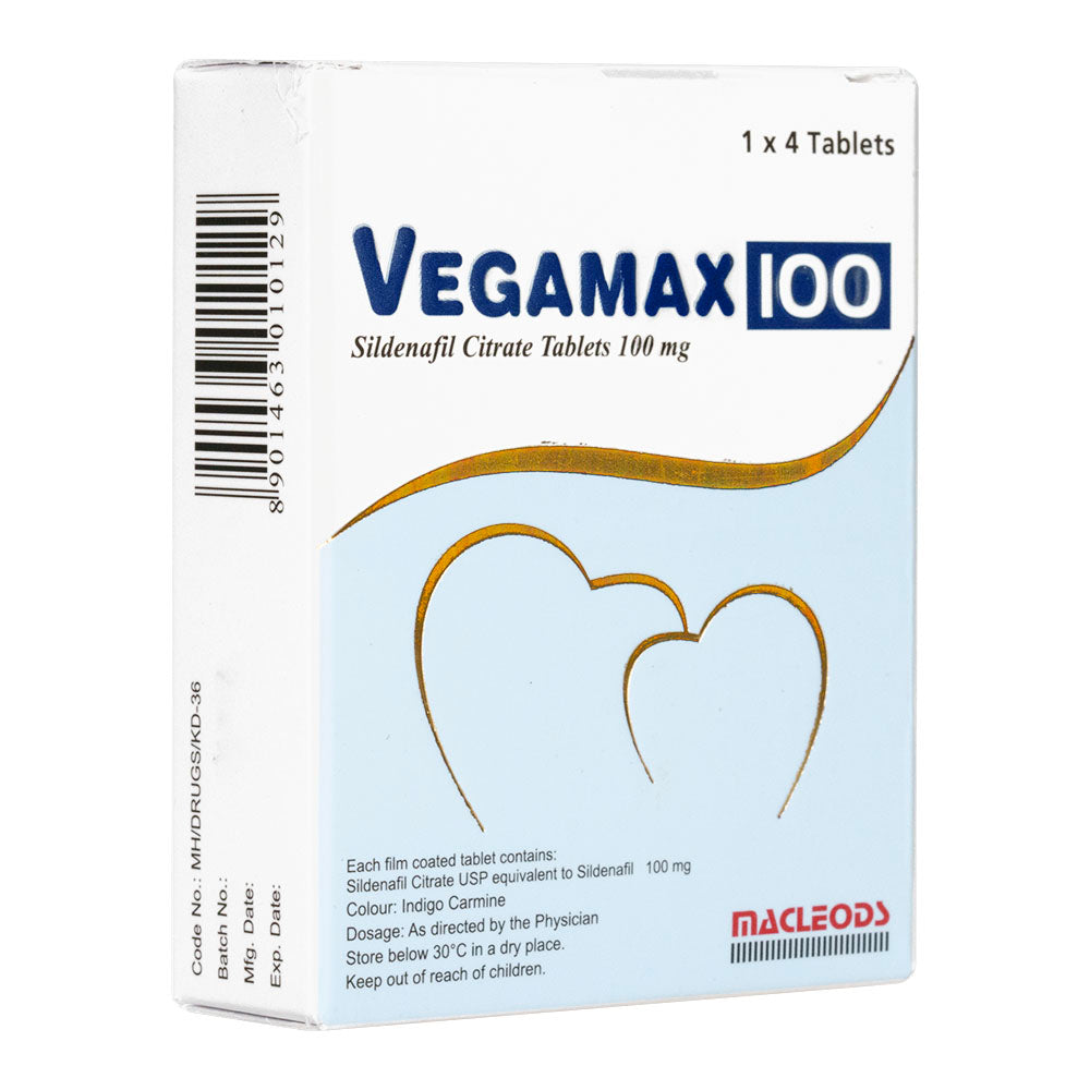 ベガマックス100mg4錠