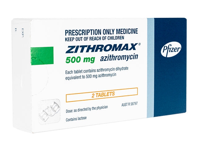 ジスロマック500mg2錠