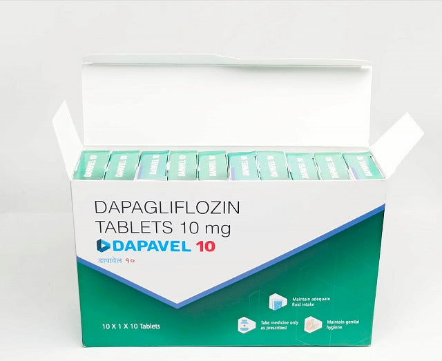 フォシーガジェネリック・ダパベル 10mg・（DAPAGLIFLOZIN）