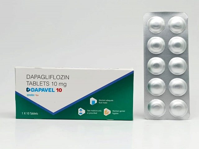 フォシーガジェネリック・ダパベル 10mg・（DAPAGLIFLOZIN）