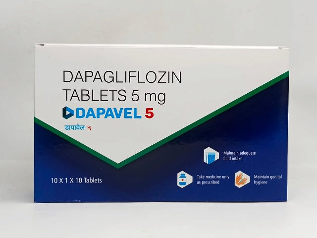 フォシーガジェネリック・ダパベル 5mg・（DAPAGLIFLOZIN）
