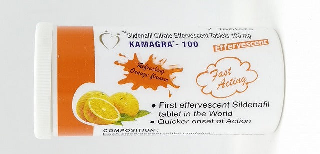 バイアグラ・ジェネリック_カマグラゴールド発泡錠(sildenafil)100mg