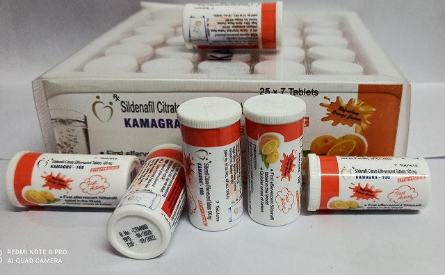 バイアグラ・ジェネリック_カマグラゴールド発泡錠(sildenafil)100mg
