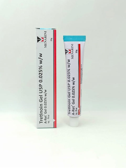 エーレットジェル（Tretinoin A-Ret Gel）0.025%