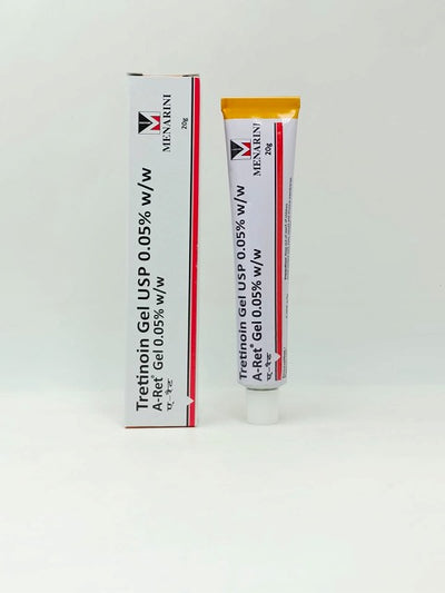 エーレットジェル(A-RetGel) 0.05%【1本20g】 (Tretinoin gel)トレチノインジェル