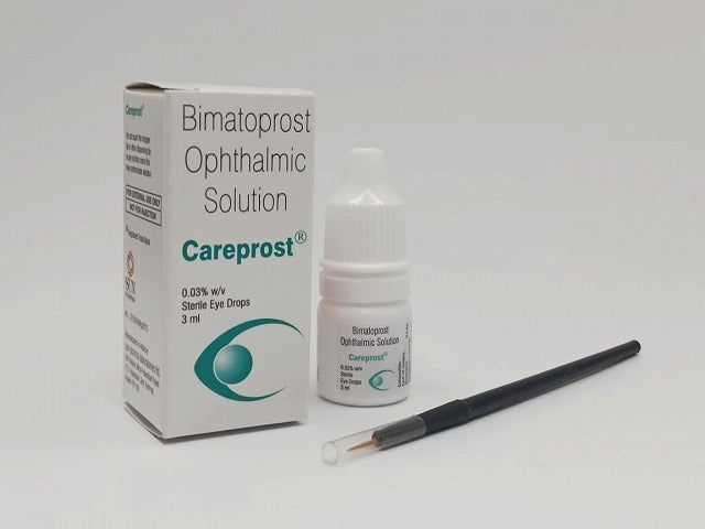 ケアプロスト0.03％ 点眼液 Careprost-0.03% (Bimatoprost)+アイブラシ