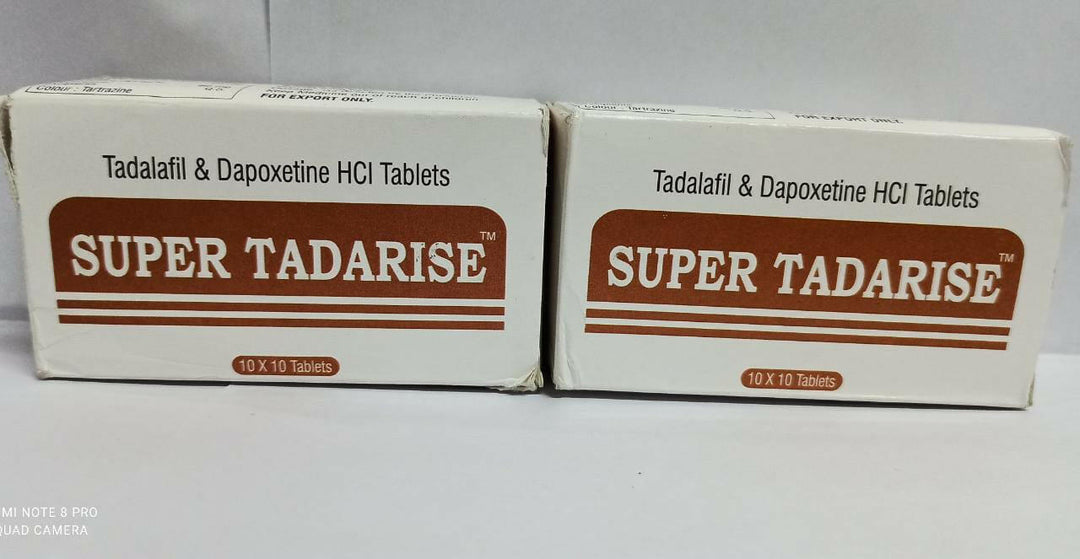 スーパータダライズ(tadalafil & dapoxetine) ED治療薬