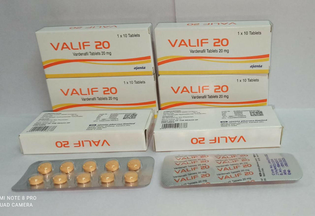 レビトラ・ジェネリック‐VALIF Vardenafil 20mg 