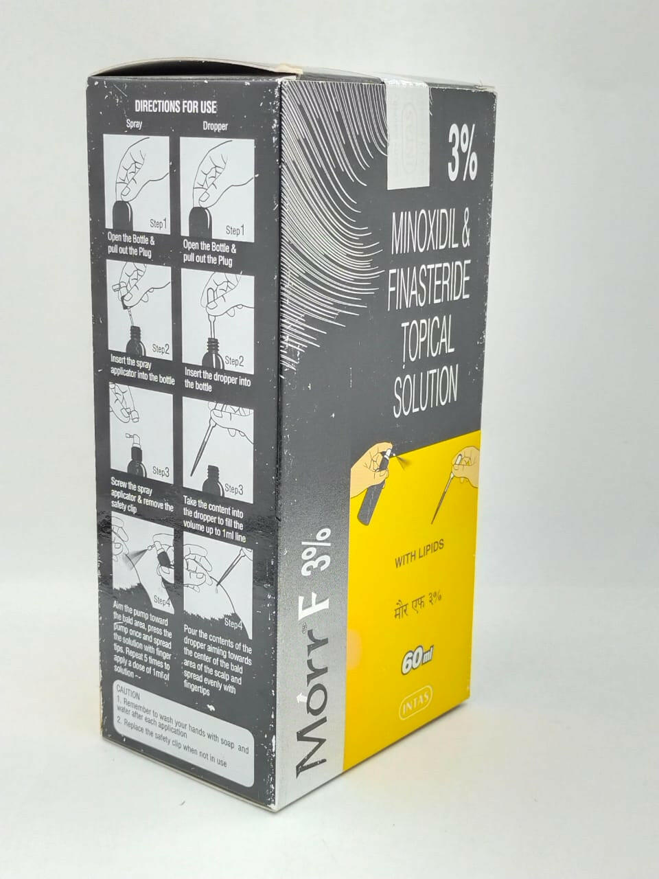 モアーＦ3・minoxidil 3%+finasteride (0.1 %w/v)