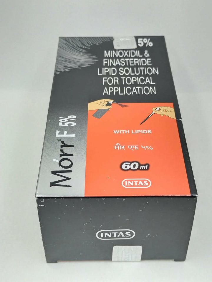 モアーF5(Morr 5%)60 ml+finasteride (0.1 %w/v)