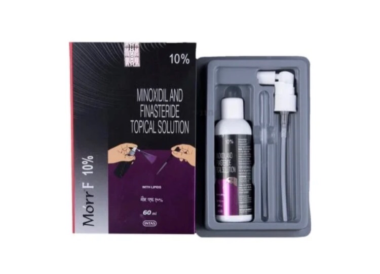 モアーF10・ミノキシジル＋フィナステリド (minoxidil10 %)60 ml+Finasteride(0.1 %w/v)